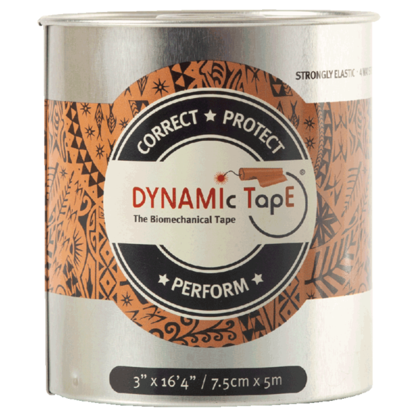 Dynamic Tape Single Roll - Black Tattoo (7.5cm x 5m)