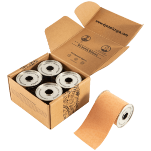 Dynamic Tape Box - Beige Tattoo - 4 Rolls (7.5cm x 5m)