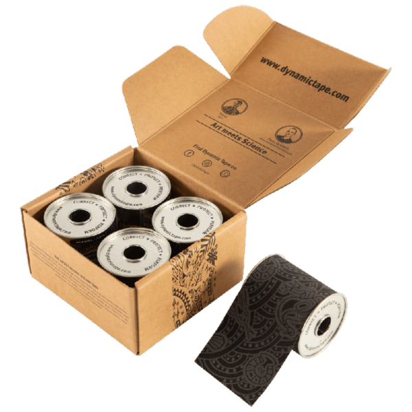 Dynamic Tape Eco Box - 4 Rolls (7.5cm x 5m)
